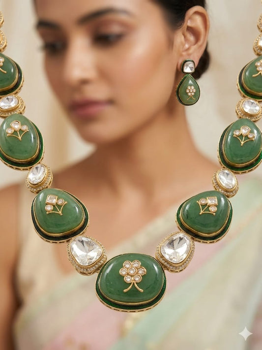 Meher Noor Polki Necklace
