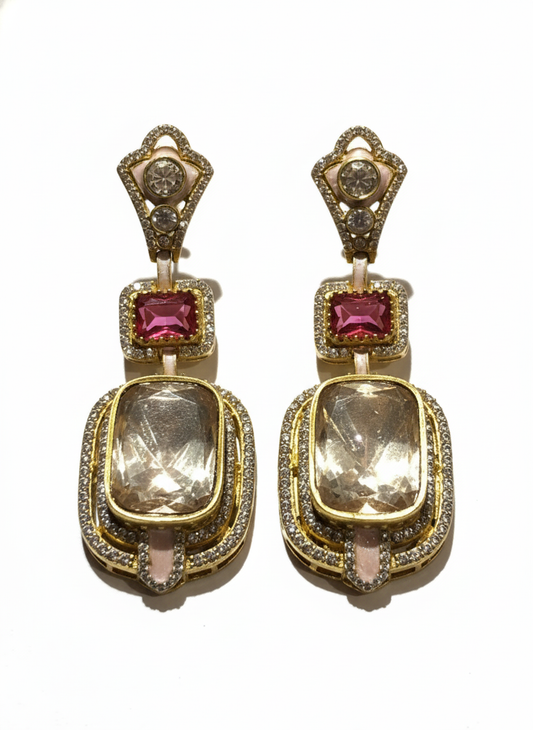 The Maharaja’s Statement Polki Drops