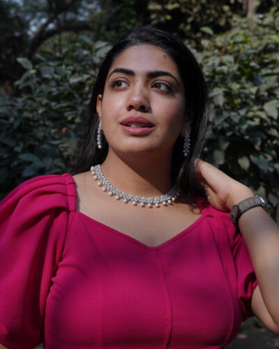 Silver & Pearl jewellery set