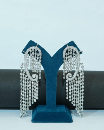 Chandelier style ear cuff earrings